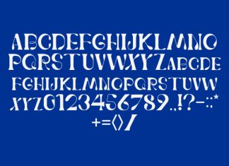 Samudra Drop Font preview image 3