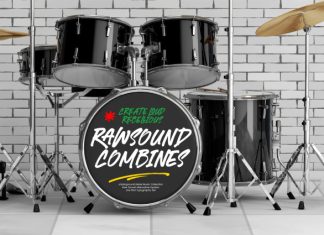 Sark Rebels – Display Brush Font preview image 3