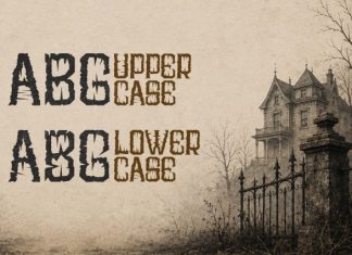 Scarven – Distressed Horror Lettering Font preview image 3