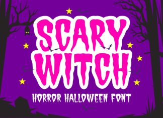 Scary Witch Font preview image 1
