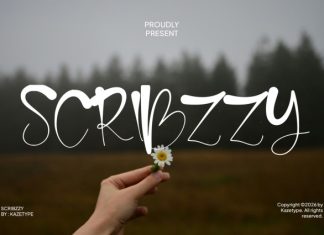 Scribzzy Font preview image 1