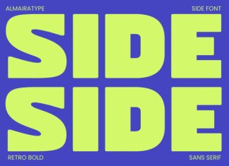 Side Font preview image 1