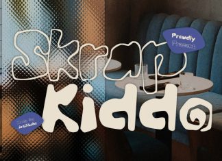 Skrap Kiddo Quirky Playful Kids Font preview image 1