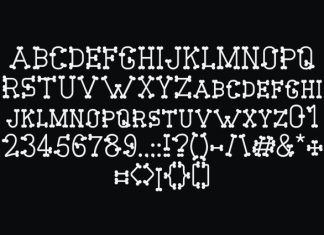 Skull Bone Font preview image 2
