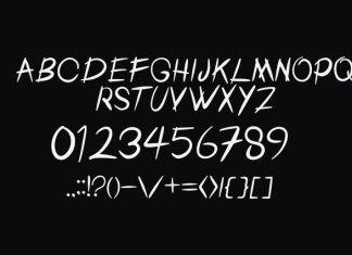 Slice Scary Font preview image 2