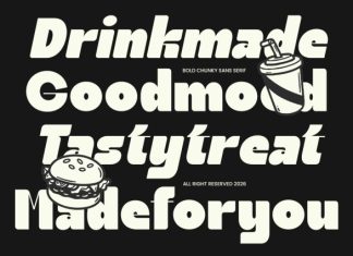 Sogra – Bold Food Packaging Font preview image 2