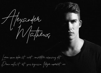 SophiaOliver Signature Typeface Font preview image 2
