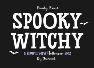 Spooky Witchy Font preview image 1
