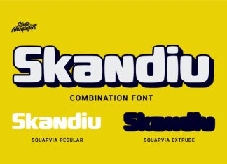 Squarvia Font preview image 2