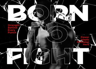 Strong Punch Sport Font preview image 1