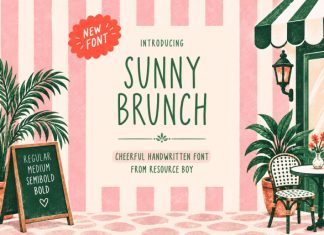 Sunny Brunch Font preview image 1
