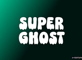 Super Ghost Font preview image 1