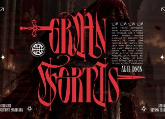 Supremus Font preview image 2