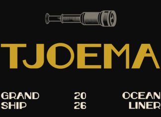 TJOEMA Font preview image 1