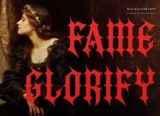 Tanduk Blackletter Font preview image 2