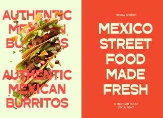 Tierra Bonito Mexican Food Font preview image 3