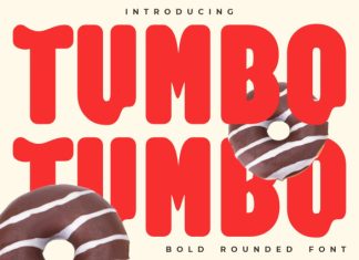 Tumbo Bold Rounded Font preview image 1