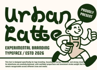 Urban Latte Font preview image 1