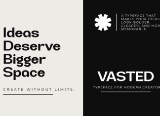 Vasted – Bold Sans Serif Display Font preview image 3