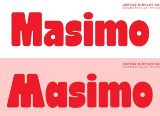 Vertaz Display Regular Font preview image 3