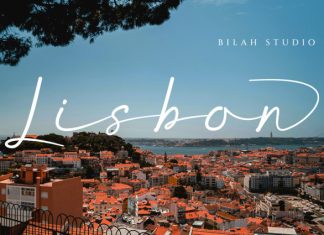 Vestica signature script font preview image 2