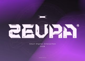 Vexon – Futuristic Display Font preview image 3