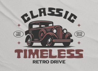 Vintage Runner Retro Sport Font preview image 2