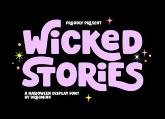 Wicked Stories Font preview image 1