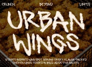 Wingo Food Font preview image 2