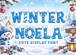 Winter Noela Font preview image 1