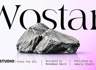 Wostan Med Cond Font preview image 1