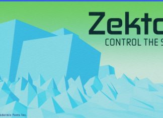 Zekton Font preview image 1