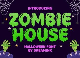 Zombie House Font preview image 1