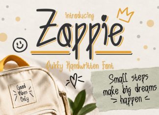 Zoppie – Quirky Handwritten Font preview image 1