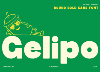 Gelipo Font preview image 1