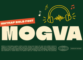Mogva Font preview image 1