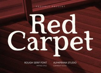 Red Carpet – Serif Font preview image 1