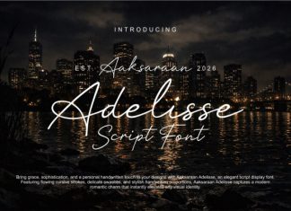 Aaksaraan Adelisse Font preview image 1