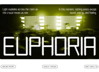 Agaline Distort Font preview image 3