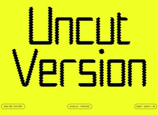 Agaline Distort Font preview image 2