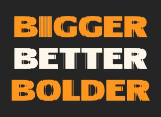 Bengal Refracted Font preview image 2