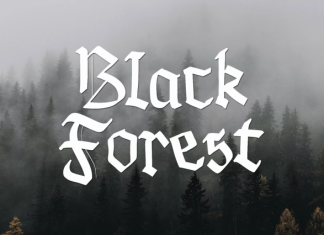 Black Lonthe Font preview image 3