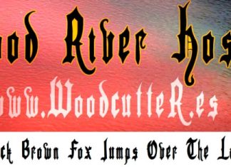 Blood River Hostel Font preview image 1