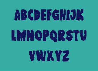 Broken Bold Font preview image 2