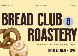 COMVOTA – Modern Bakery Display Font preview image 2