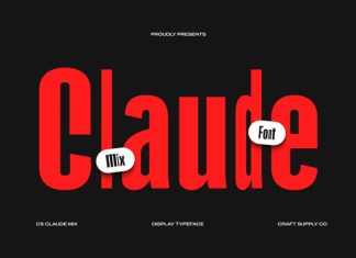 CS Claude Mix Font preview image 1
