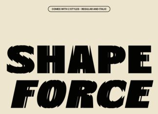 Carlone Refracted Font preview image 3