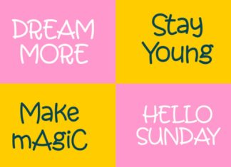 Childlike Everyday Font preview image 3