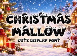 Christmas Mallow Font preview image 1