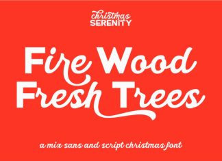 Christmas Serenity Font preview image 2